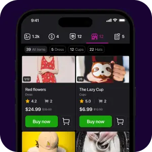 👒 Shop